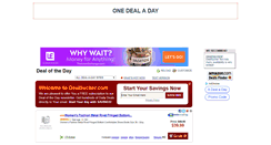Desktop Screenshot of onedealday.com